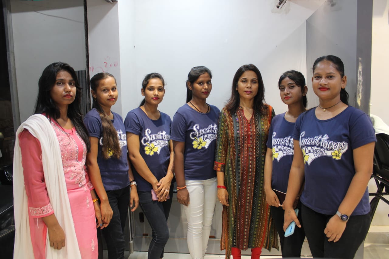 Senior beauty expert portrait